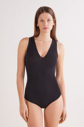 Ribbed Bodysuit For Everyday Comfort