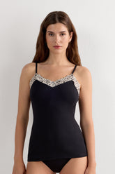 Floral Lace Ruffle Top