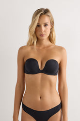 Elegant Bandeau Bra in Ultralight Microfiber