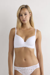 Lace Triangle Bra Soft Stretch Design