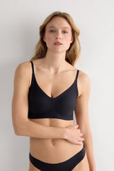 Soft Seamless Microfiber Bra