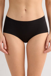 Soft Seamless Cotton Hipster Panties