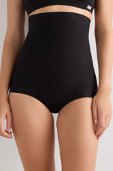 Shaping Cotton High Waist Hipsters