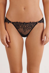 Sparkling Lace Panties with Glimmering Details
