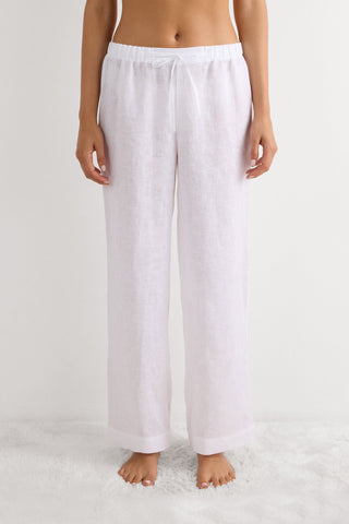 Effortless Linen Drawstring Pants