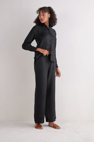 Effortless Linen Drawstring Pants