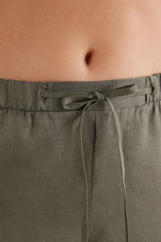 Effortless Linen Drawstring Pants