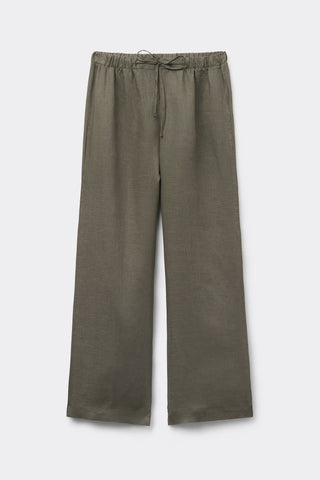 Effortless Linen Drawstring Pants