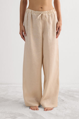 Effortless Linen Drawstring Pants