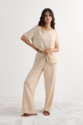 Effortless Linen Drawstring Pants