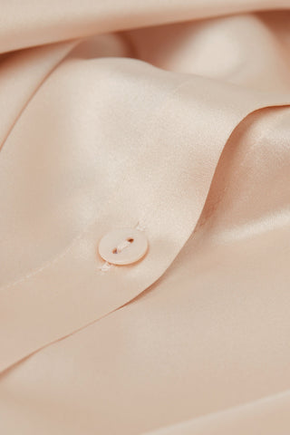 Effortless Silk Button Down Shirt