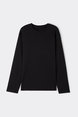 Soft Cotton Long Sleeve Top