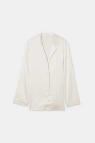 Silk Satin Jacket Menswear Inspired Elegance