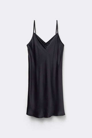 Silk Slip Dress Elegant Nightwear