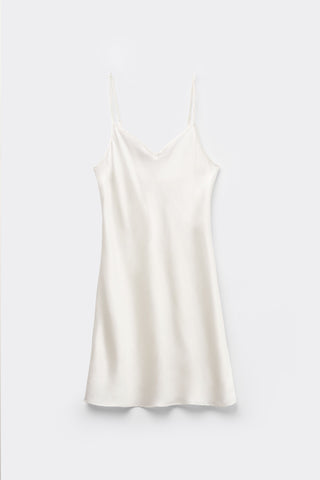 Silk Slip Dress Elegant Nightwear