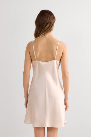 Silk Slip Dress Elegant Nightwear