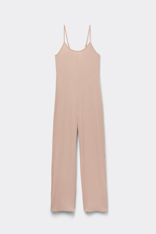Soft Ribbed Jumpsuit For Everyday Elegance