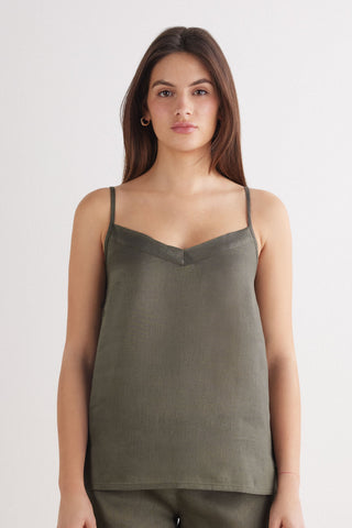 Pure Linen Top For Day And Night