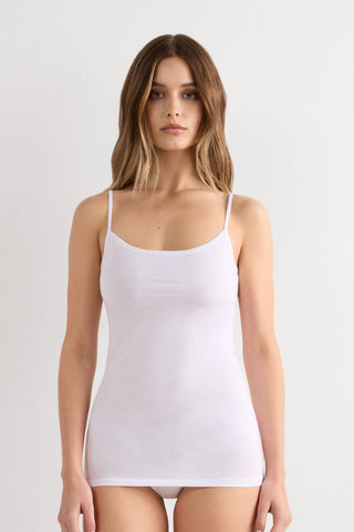 Fresh Cotton Camisole with Thin Straps