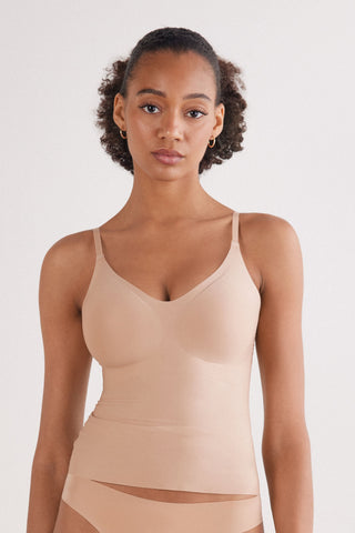 Seamless Bra Top In Soft Microfiber