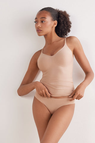 Seamless Bra Top In Soft Microfiber