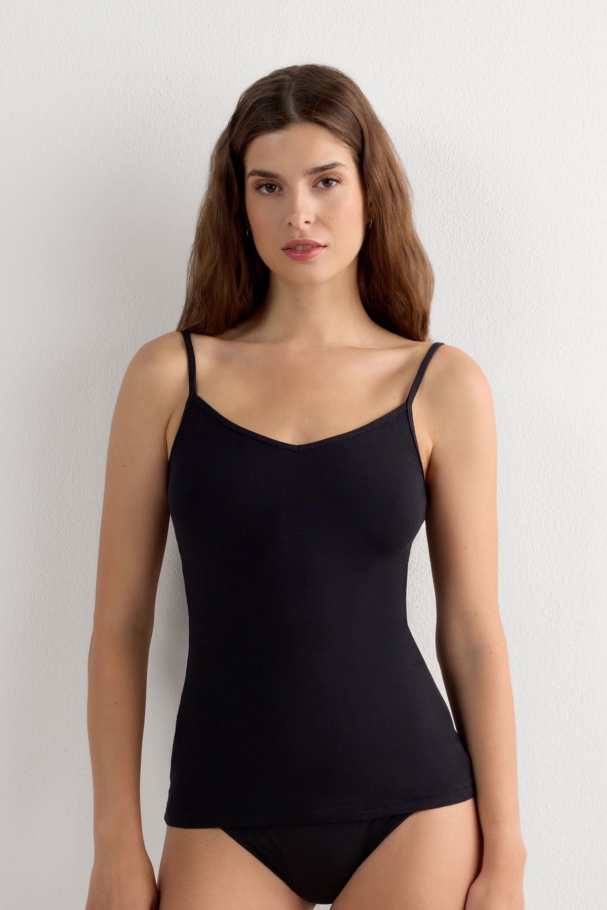 Soft Strappy Modal Top