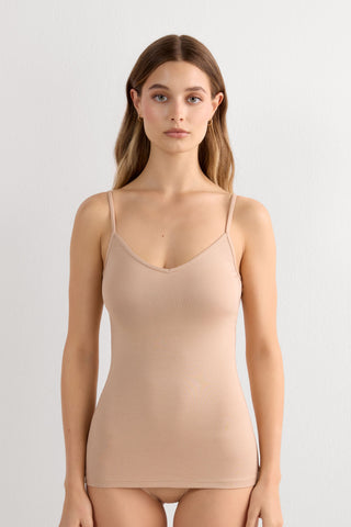 Soft Strappy Modal Top