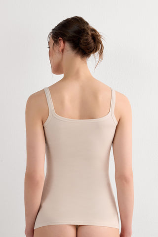 Soft Cotton Spaghetti Strap Tank Top