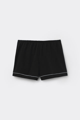 Modal Shorts with Contrast Trim