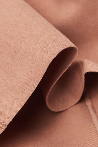 High Waist Cotton Shorts Light Shaping Effect