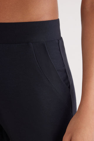 Soft Modal Cuffed Pants