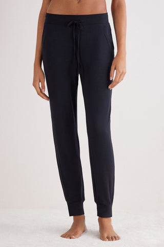 Soft Modal Cuffed Pants