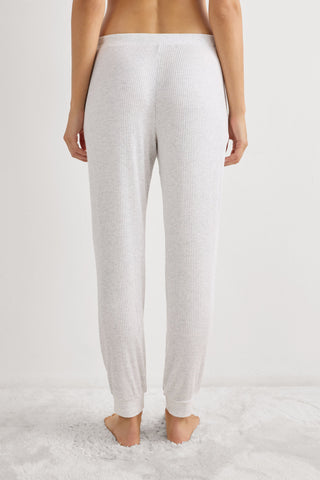 Soft Ribbed Modal Pants