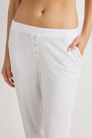 Soft Ribbed Modal Pants