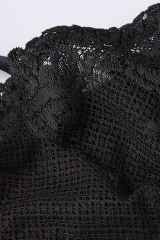 Floral Lace Bandeau Bra Elegant and Feminine