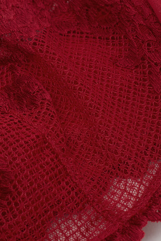 Floral Lace Bandeau Bra Elegant and Feminine