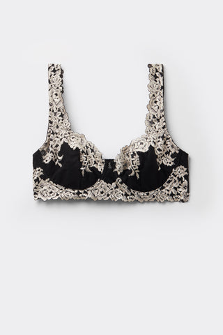 Floral Lace Balconette Bra