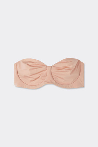 Bandeau Balconette Bra in Ultralight Microfiber
