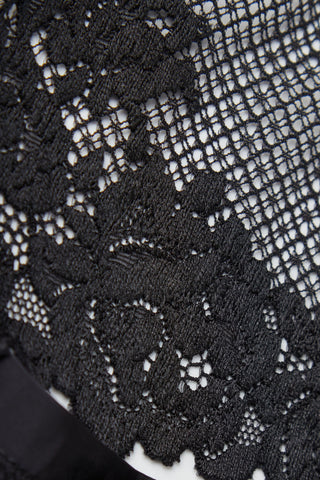 Flower Lace Garter Belt Feminine Silhouette