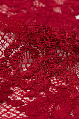 Flower Lace Garter Belt Feminine Silhouette