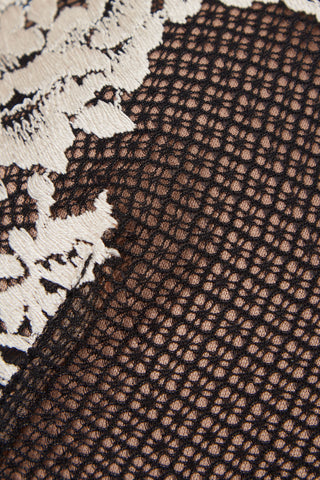 Elegant Floral Balconette Bra