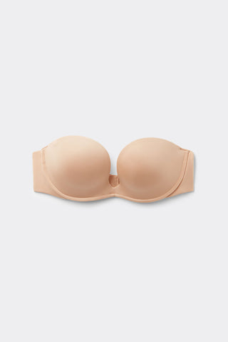 Elegant Bandeau Bra in Ultralight Microfiber