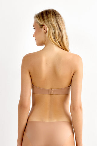 Elegant Bandeau Bra in Ultralight Microfiber