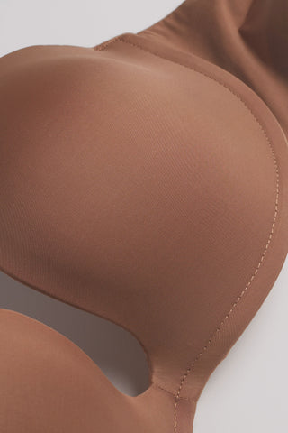 Elegant Bandeau Bra in Ultralight Microfiber