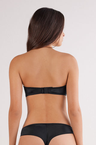 Silk Bandeau Bra Elegant and Refined