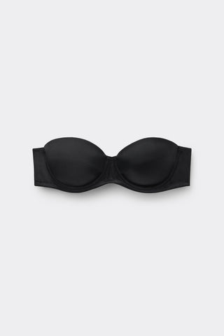 Silk Bandeau Bra Elegant and Refined