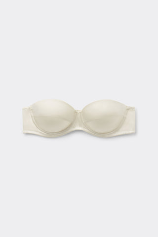 Silk Bandeau Bra Elegant and Refined