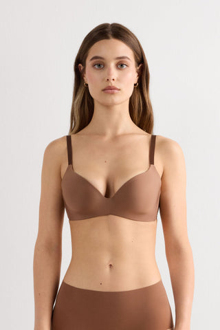 Wireless Triangle Bra in Ultralight Microfiber