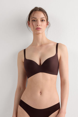 Wireless Triangle Bra in Ultralight Microfiber