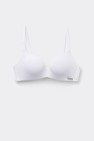 Cotton Triangle Bra Soft Light Stretch